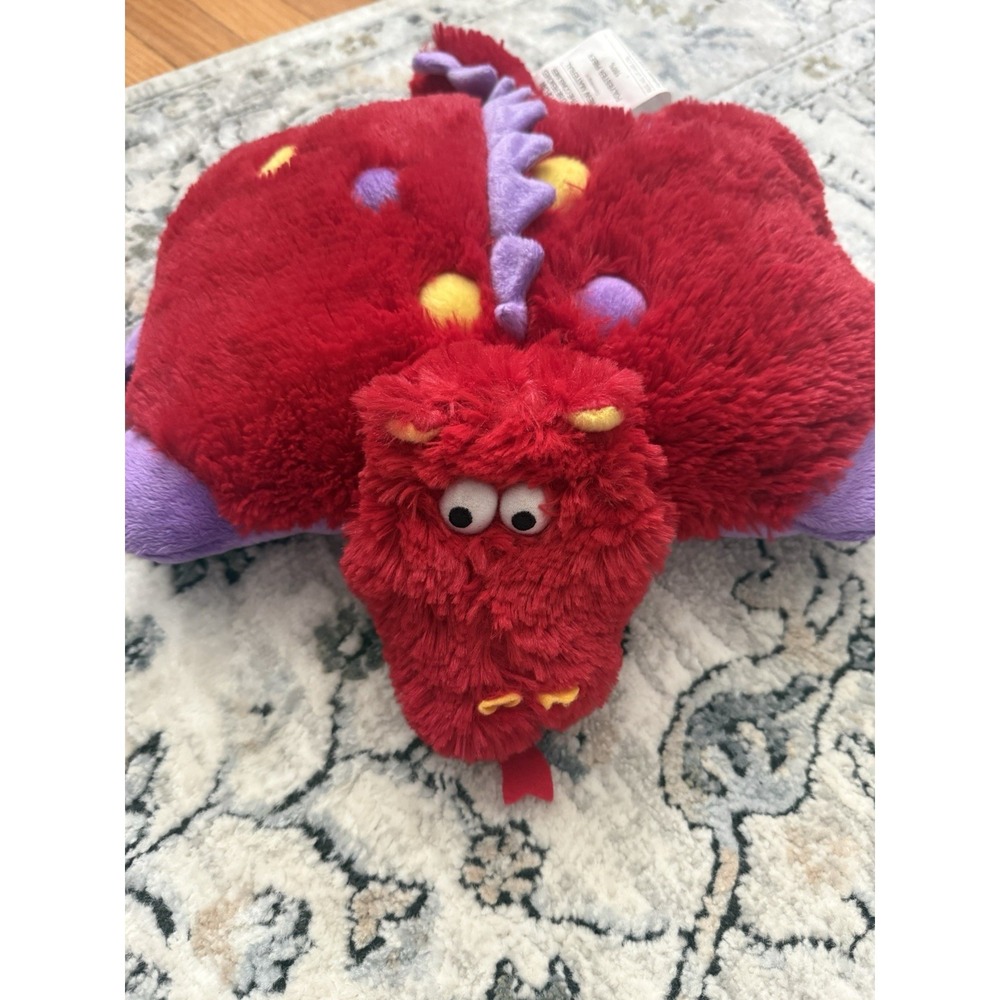 Pillow Pets Pee-Wees Fiery Dragon 11" Plushy 2010